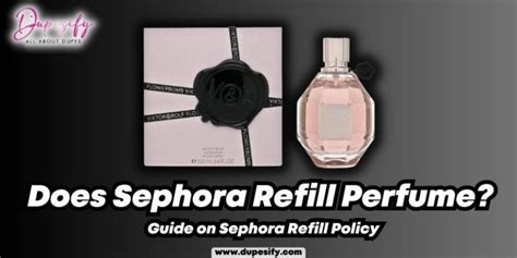 does sephora refill cologne.